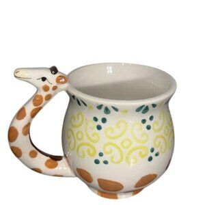 Giraffe-Themed 18 Oz Ceramic Mug By Boston Warehouse